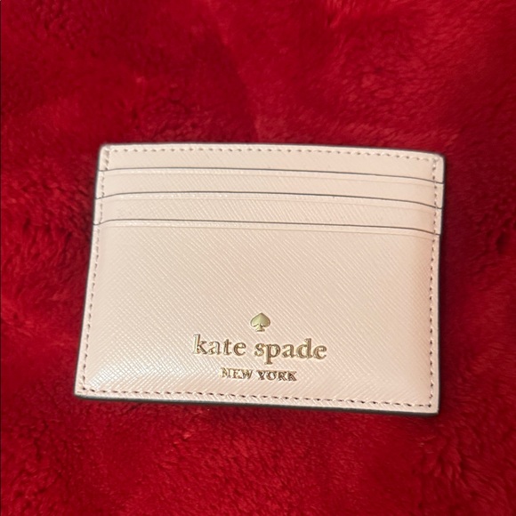 kate spade Accessories - Kate Spade Light Pink Card Holder